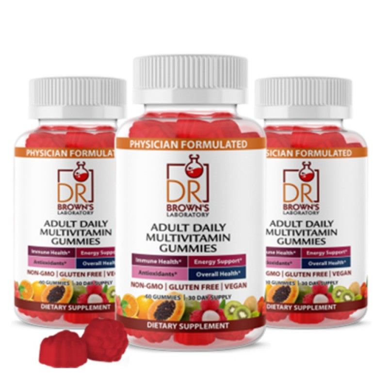 Adult Daily Multivitamin Gummies - 3 Month Supply 