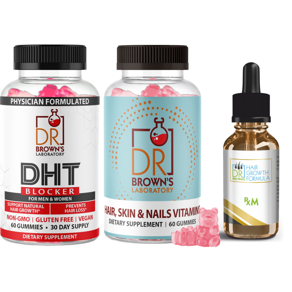 Hair Growth Combo with Rx M  