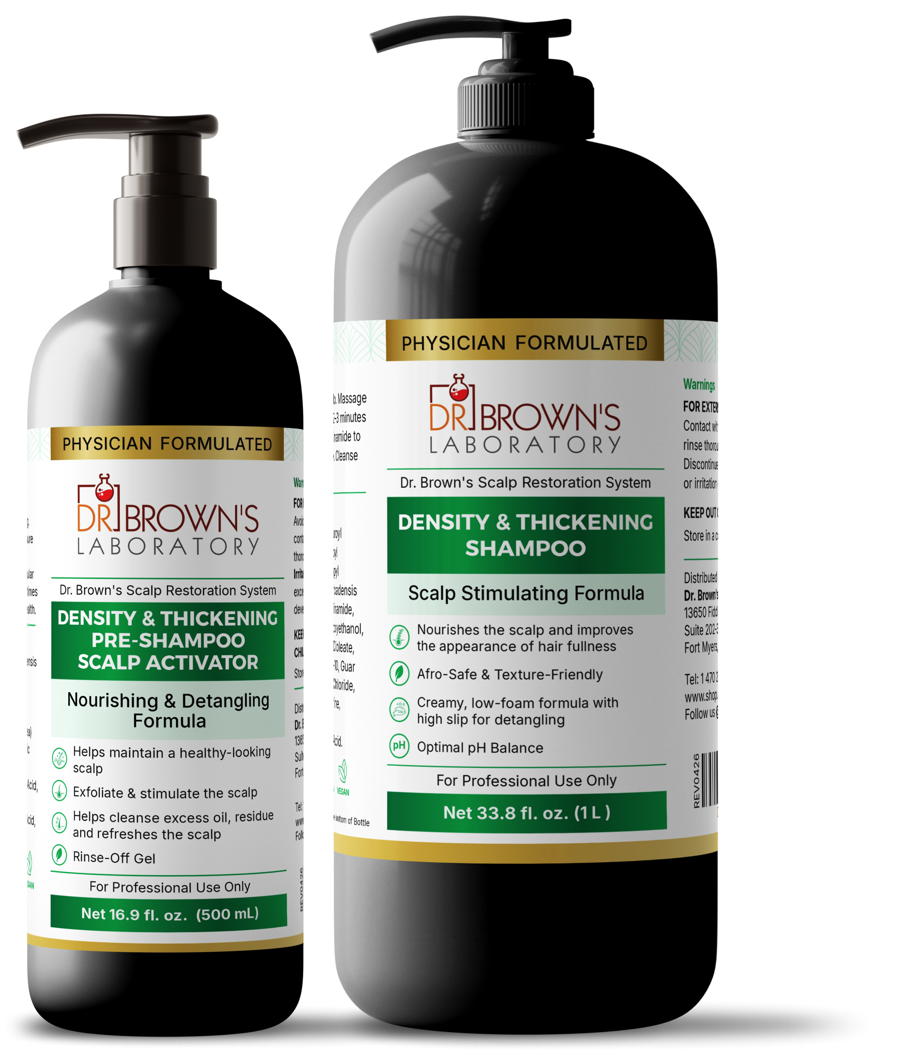 Growth & Density System™ – Stylist/Barber Professional Bundle