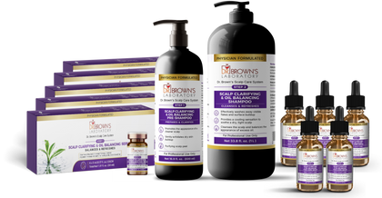 Anti-Flake & Seborrheic Balancing System™ – Clinical Professional Bundle