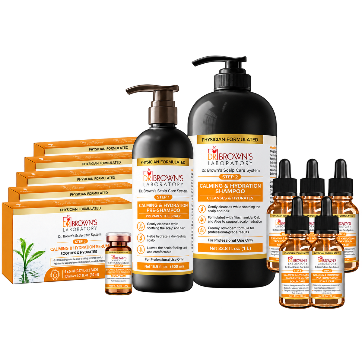 Calming&Hydration with Vial– Clinical Professional Bundle