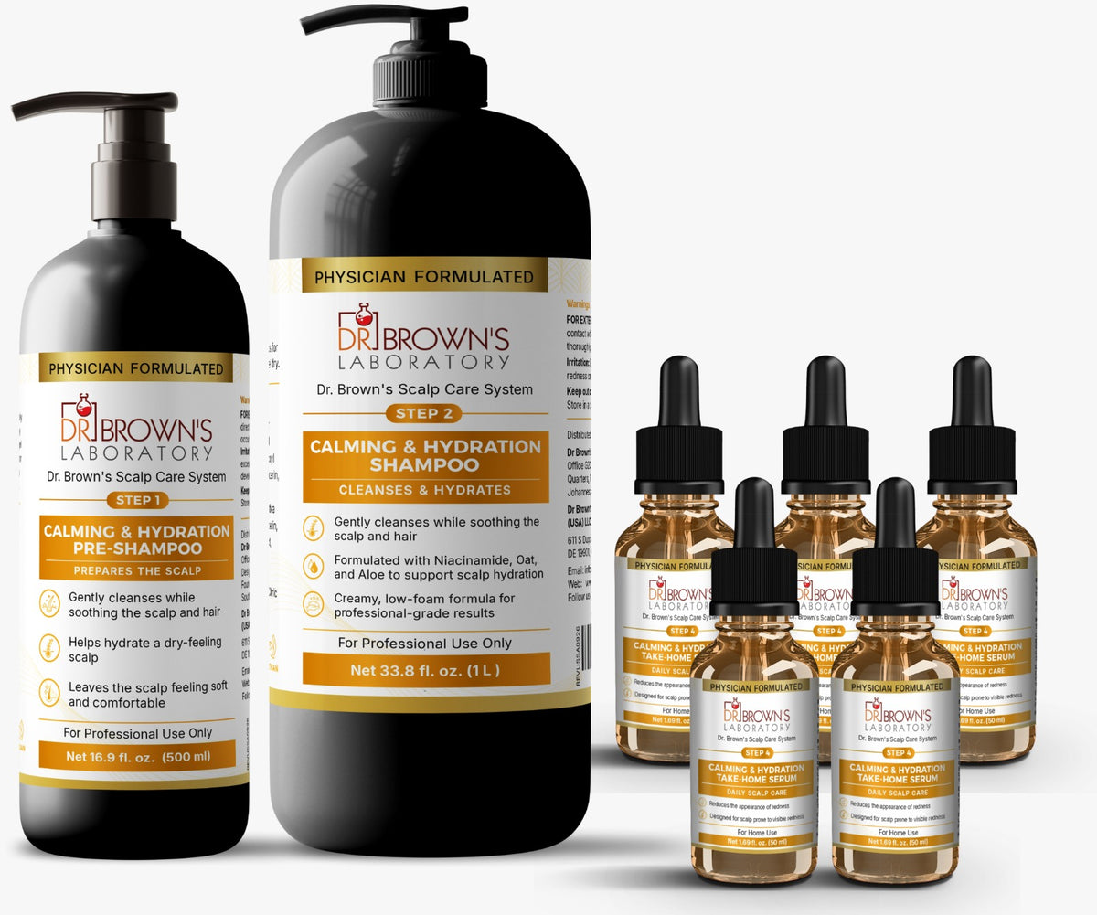 Calming&Hydration without Vial– Stylist/Barber Professional Bundle