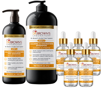 Calming & Hydration without Vial– Stylist/Barber Professional Bundle