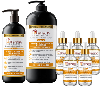 Calming & Hydration without Vial– Stylist/Barber Professional Bundle