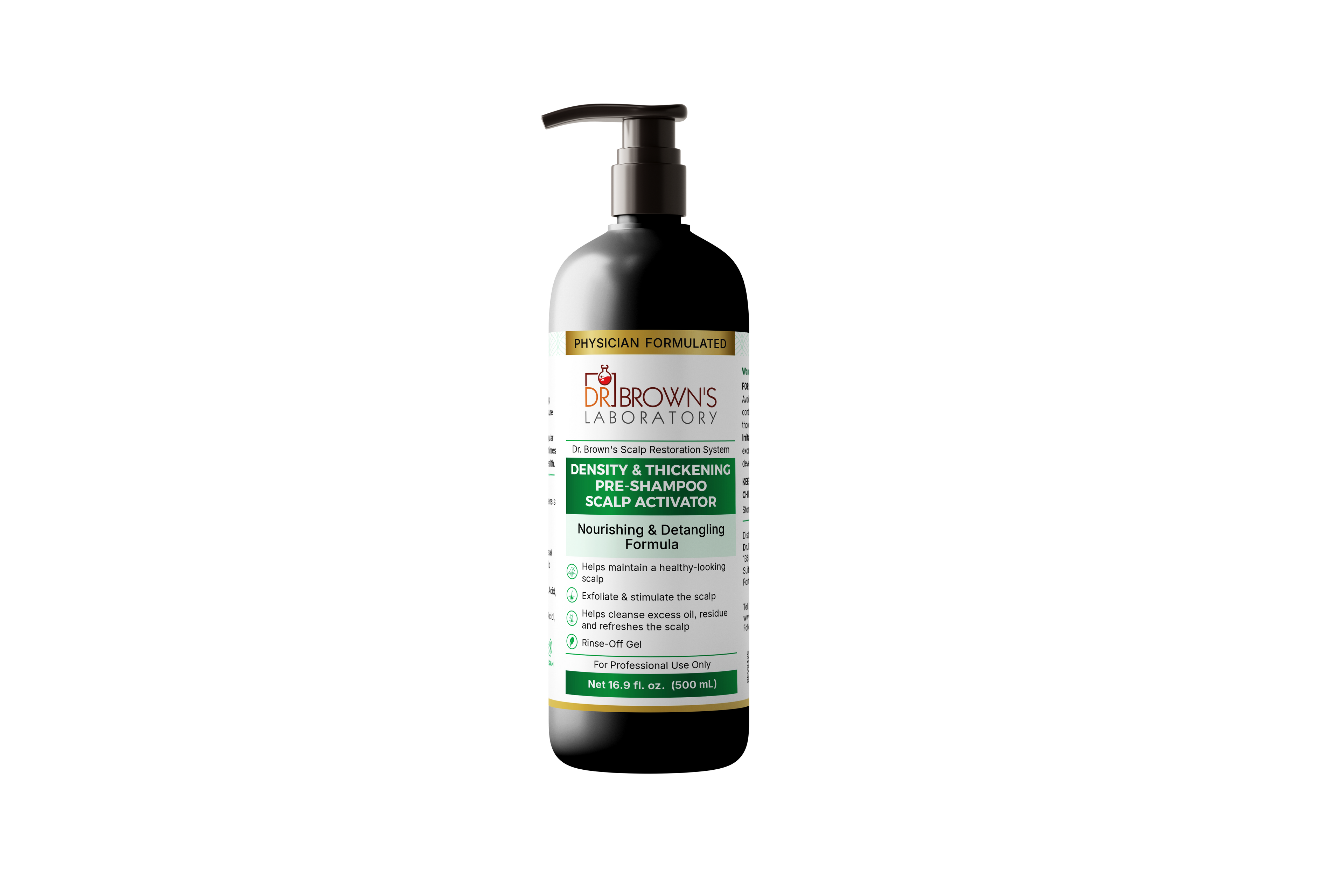 Growth & Density Pre-shampoo Scalp Activator " Professional Use" 500ml