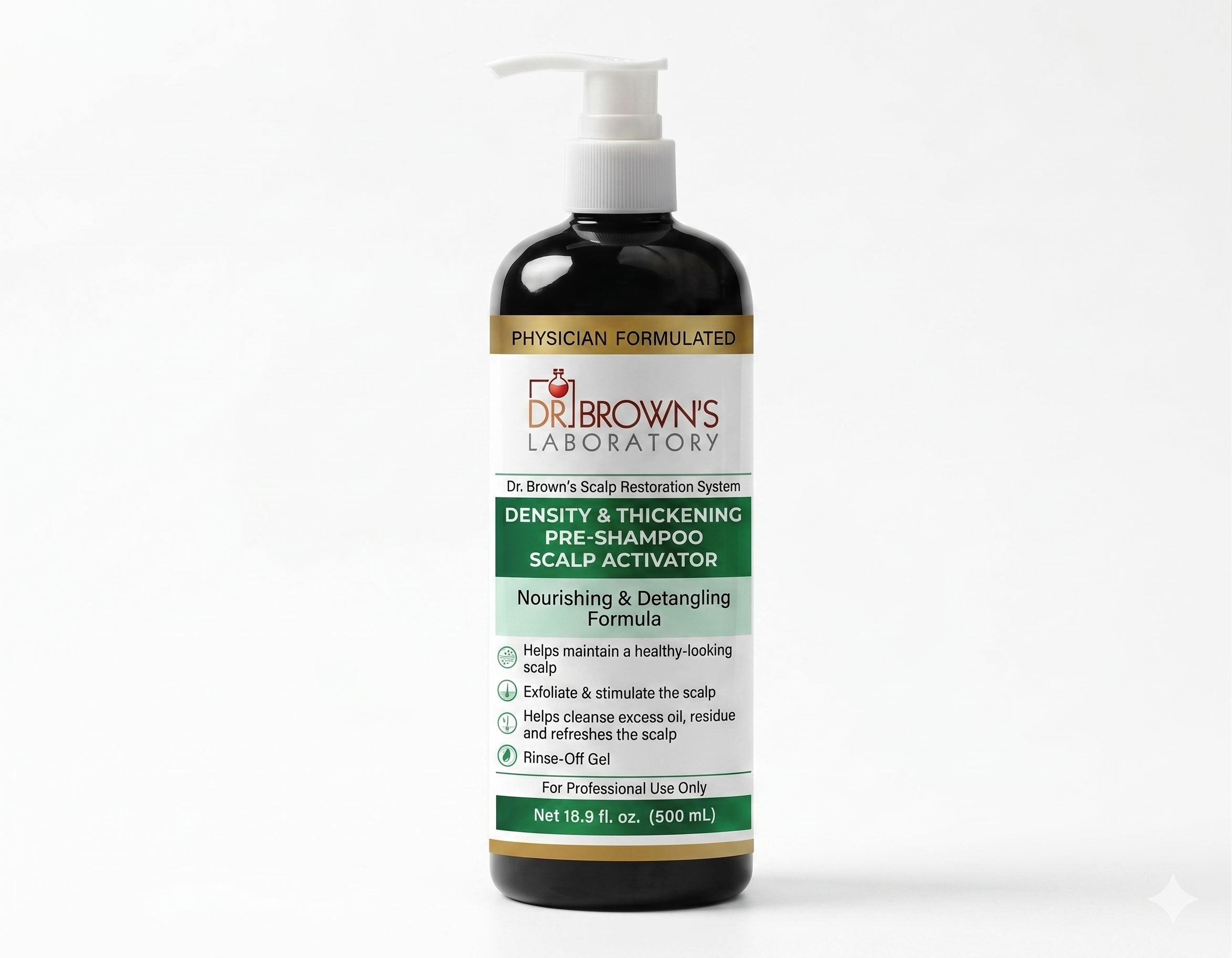 Density & Thickening Pre-shampoo Scalp Activator " Professional Use" 500ml