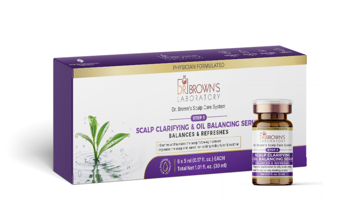Scalp Clarifying & Oil Balancing Serum Box " Professional Use" 30ml