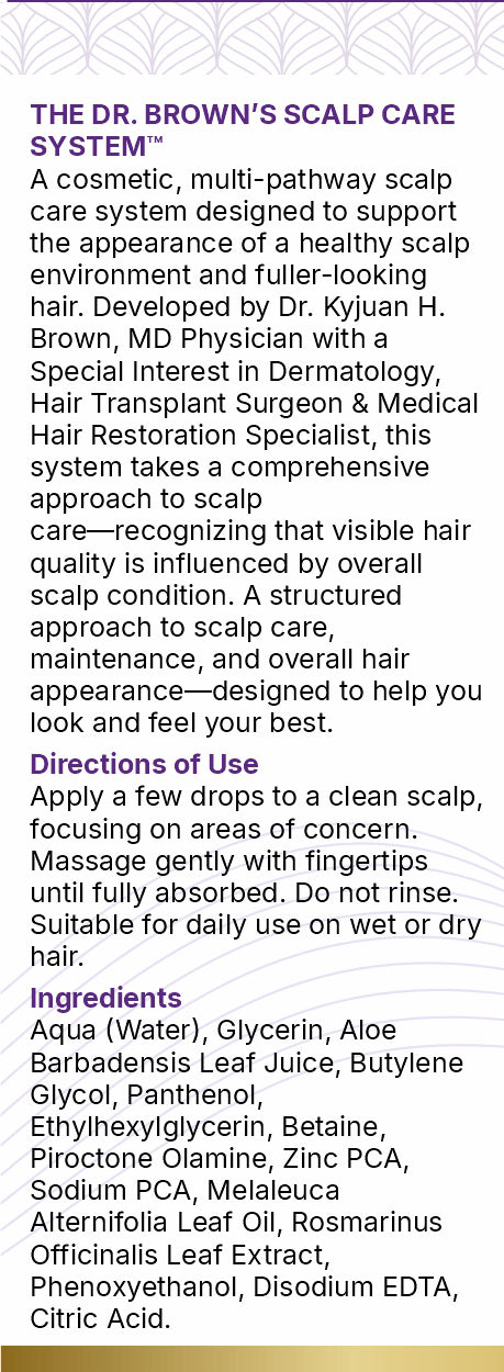 Scalp Clarifying & Oil Balancing Take Home Serum "Home Use" 50ml