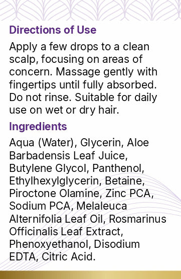 Scalp Clarifying & Oil Balancing Take Home Serum "Home Use" 50ml