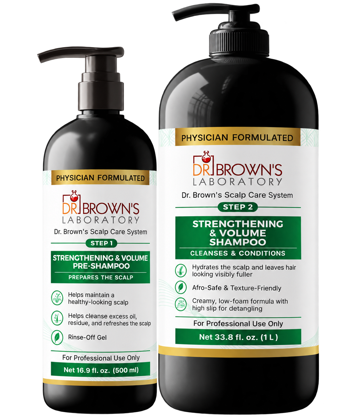 Strengthening & Volume System™ – Stylist/Barber Professional Bundle