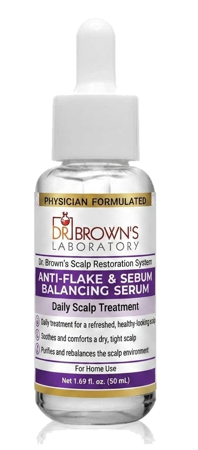 Anti-Flake and Sebum Balancing Serum bottle